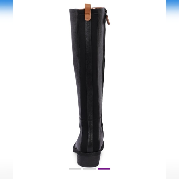 BNIB Kenneth Cole Blake Pebbled Leather Boots - Sz 5.5 - Picture 3 of 6